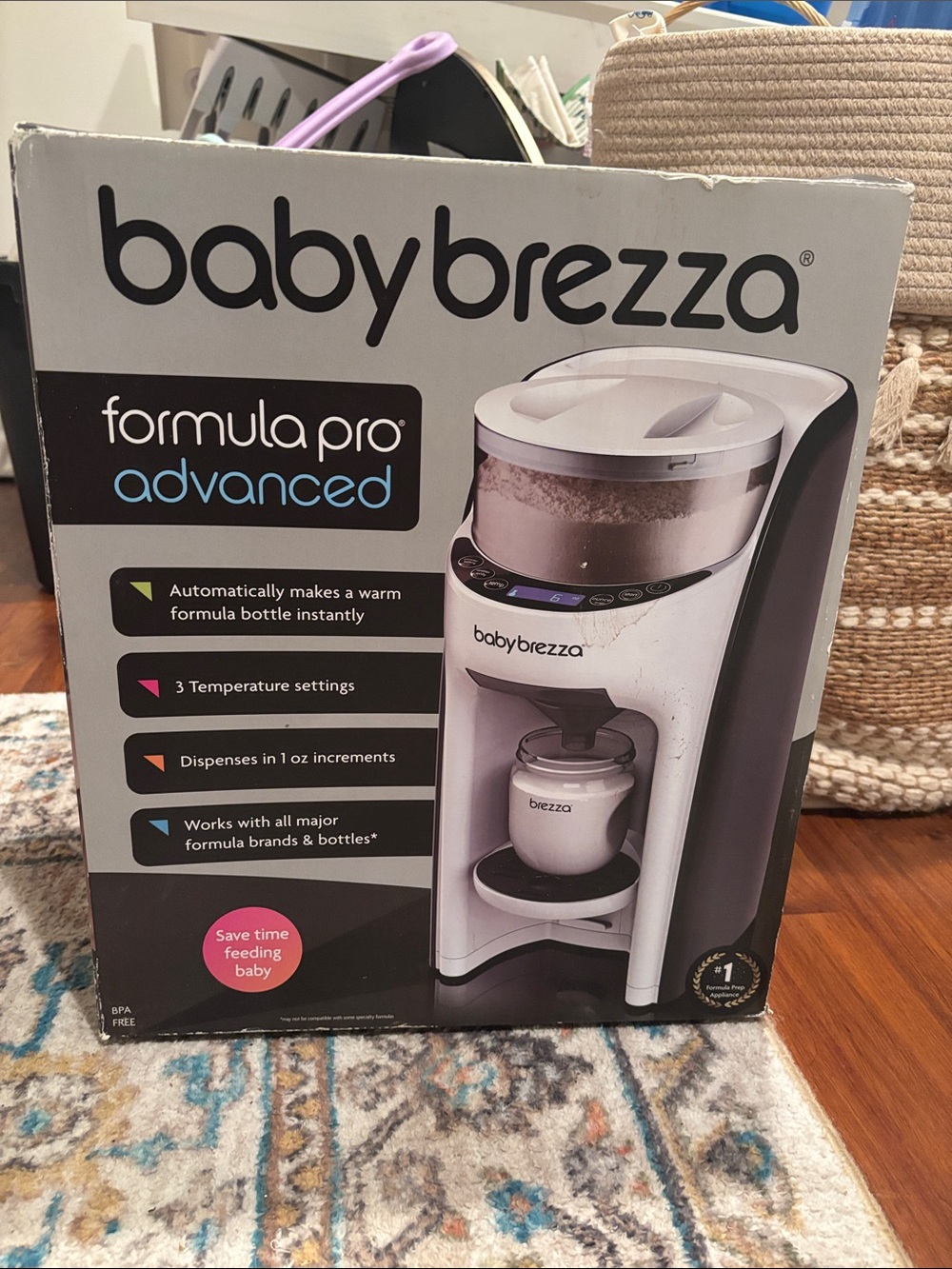 Baby Brezza Formula Pro Advanced Automatic Bottle Maker - White